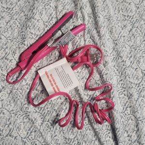 Royale Hot Pink Mini Hair Straightener
